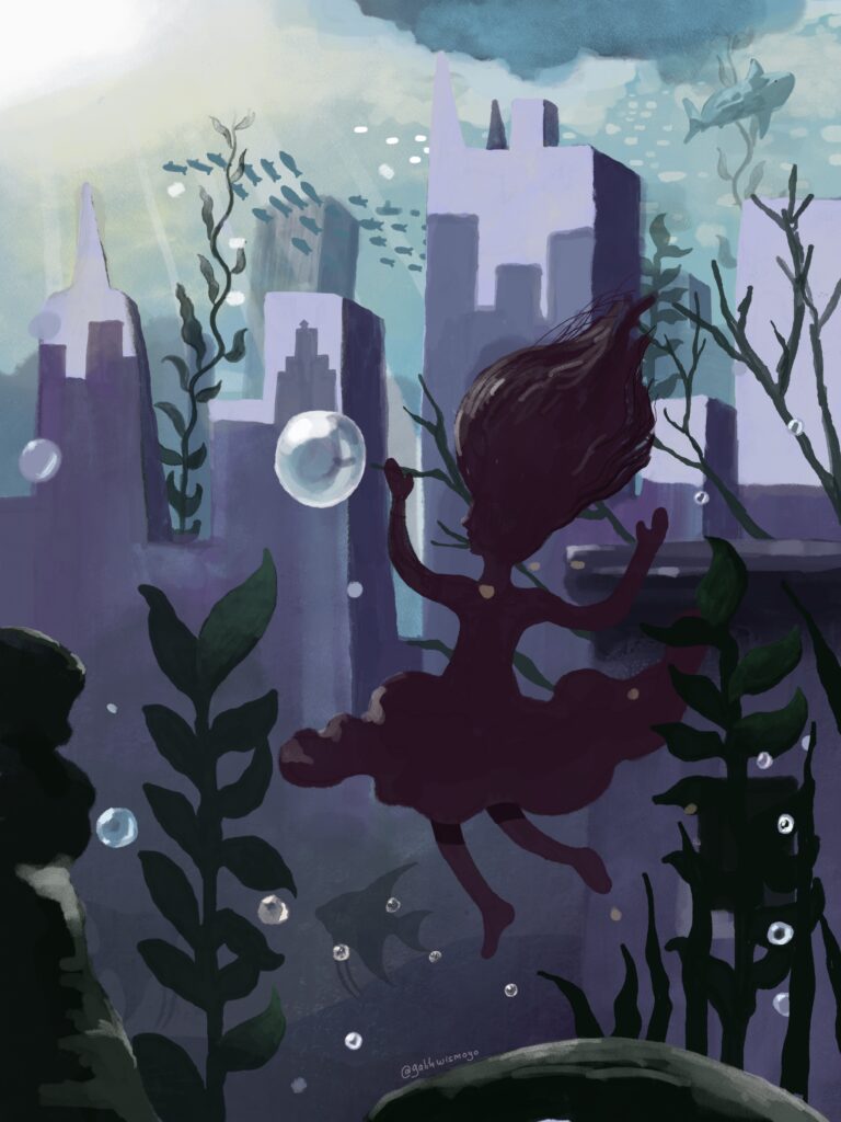 Oktober 2046. Dibuat oleh Galih Sakti, Queens, New York City, 2025.